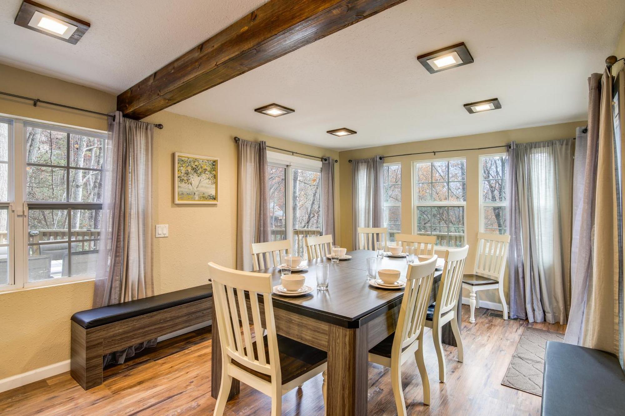 Updated Cobbly Nob Resort Home With Hot Tub! Gatlinburg Exteriör bild